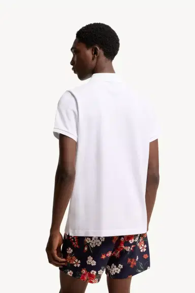 Moncler Logo Patch Cotton Polo Shirt | Thumbnail 5 Moncler Logo Patch Cotton Polo Shirt | Thumbnail 5