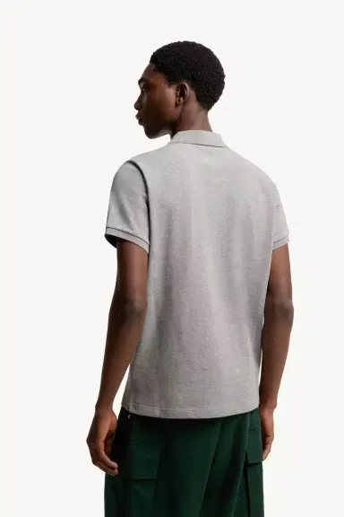 Moncler Logo Patch Cotton Polo Shirt | Thumbnail 6 Moncler Logo Patch Cotton Polo Shirt | Thumbnail 6