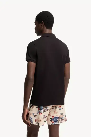 Moncler Logo Patch Cotton Polo Shirt | Thumbnail 5 Moncler Logo Patch Cotton Polo Shirt | Thumbnail 5