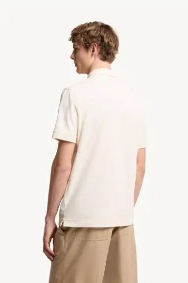 Moncler Cotton Piquet Polo Shirt | Thumbnail 6 Moncler Cotton Piquet Polo Shirt | Thumbnail 6