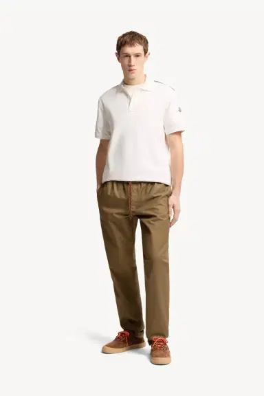 Moncler Tricolor-trimmed Cotton Piquet Polo Shirt | Thumbnail 3 Moncler Tricolor-trimmed Cotton Piquet Polo Shirt | Thumbnail 3
