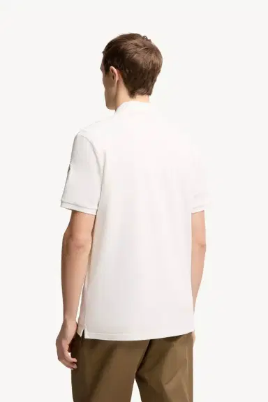 Moncler Tricolor-trimmed Cotton Piquet Polo Shirt | Thumbnail 6 Moncler Tricolor-trimmed Cotton Piquet Polo Shirt | Thumbnail 6