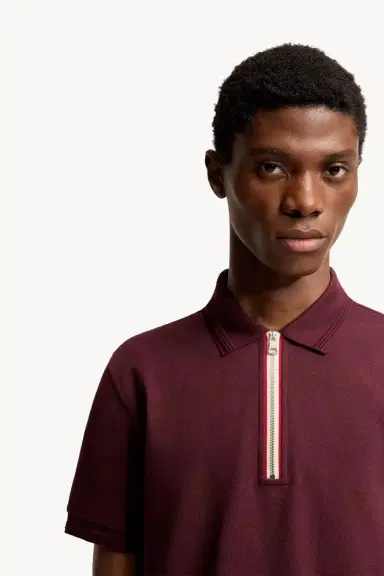 Moncler Tricolor-trimmed Cotton Polo Shirt | Thumbnail 7 Moncler Tricolor-trimmed Cotton Polo Shirt | Thumbnail 7