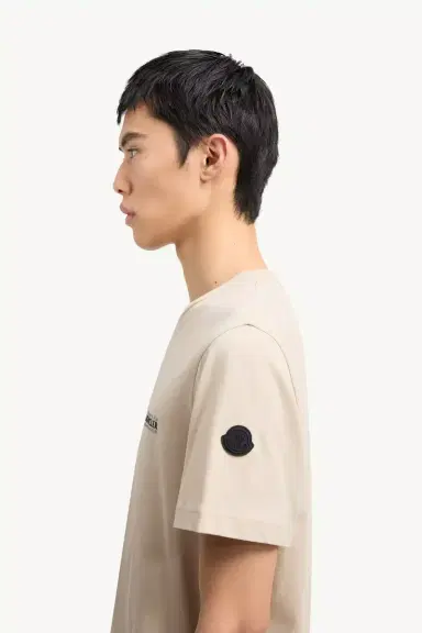 Moncler Logo Cotton Jersey T-shirt | Thumbnail 4 Moncler Logo Cotton Jersey T-shirt | Thumbnail 4