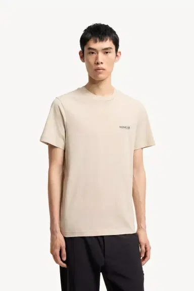 Moncler Logo Cotton Jersey T-shirt | Thumbnail 5 Moncler Logo Cotton Jersey T-shirt | Thumbnail 5