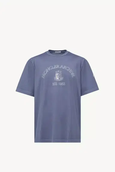 Moncler Logo Print Cotton T-shirt | Thumbnail 2 Moncler Logo Print Cotton T-shirt | Thumbnail 2