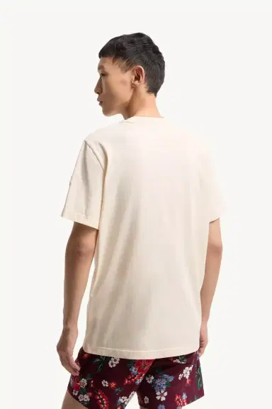 Moncler Embroidered Logo Cotton T-shirt | Thumbnail 5 Moncler Embroidered Logo Cotton T-shirt | Thumbnail 5