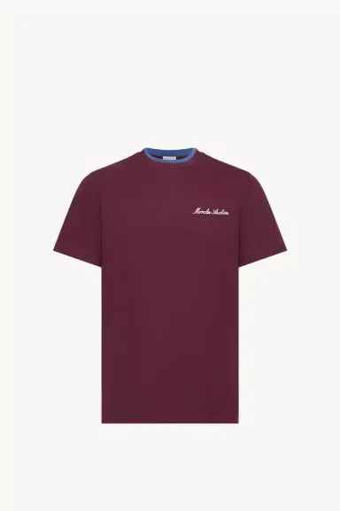 Moncler Embroidered Logo Cotton T-shirt | Thumbnail 2 Moncler Embroidered Logo Cotton T-shirt | Thumbnail 2