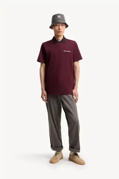 Moncler Embroidered Logo Cotton T-shirt | Thumbnail 3 Moncler Embroidered Logo Cotton T-shirt | Thumbnail 3