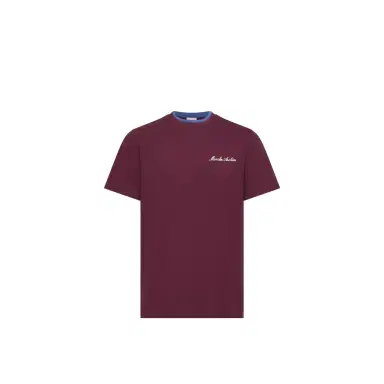 Moncler Embroidered Logo Cotton T-shirt | Thumbnail 1 Moncler Embroidered Logo Cotton T-shirt | Thumbnail 1