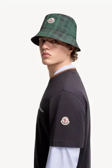 Moncler Embroidered Logo Cotton T-shirt | Thumbnail 3 Moncler Embroidered Logo Cotton T-shirt | Thumbnail 3