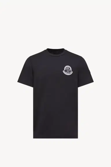 Moncler Logo Cotton Jersey T-shirt | Thumbnail 1 Moncler Logo Cotton Jersey T-shirt | Thumbnail 1