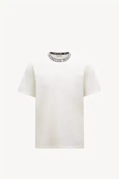 Moncler Logo-trimmed Cotton T-shirt | Thumbnail 2 Moncler Logo-trimmed Cotton T-shirt | Thumbnail 2