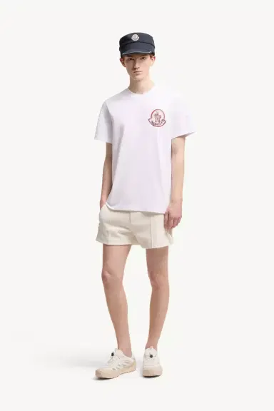 Moncler Logo Cotton T-shirt | Thumbnail 2 Moncler Logo Cotton T-shirt | Thumbnail 2