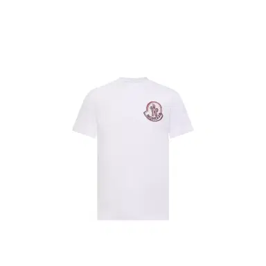 Moncler Logo Cotton T-shirt | Thumbnail 1 Moncler Logo Cotton T-shirt | Thumbnail 1