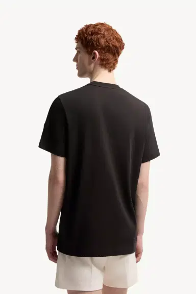Moncler Sketch Embroidered Logo Cotton T-shirt | Thumbnail 6 Moncler Sketch Embroidered Logo Cotton T-shirt | Thumbnail 6