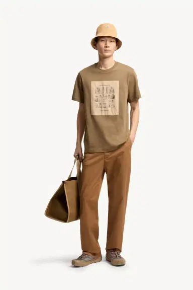 Moncler Safari Wardrobe Print Cotton T-shirt | Thumbnail 3 Moncler Safari Wardrobe Print Cotton T-shirt | Thumbnail 3