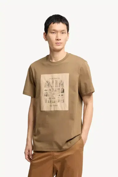 Moncler Safari Wardrobe Print Cotton T-shirt | Thumbnail 5 Moncler Safari Wardrobe Print Cotton T-shirt | Thumbnail 5