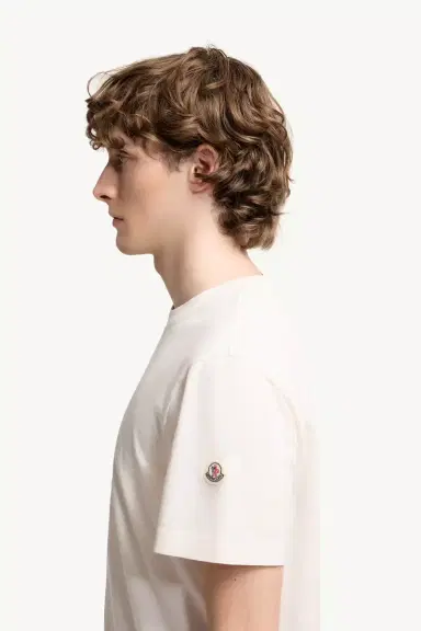 Moncler Embroidered Cotton T-shirt | Thumbnail 4 Moncler Embroidered Cotton T-shirt | Thumbnail 4