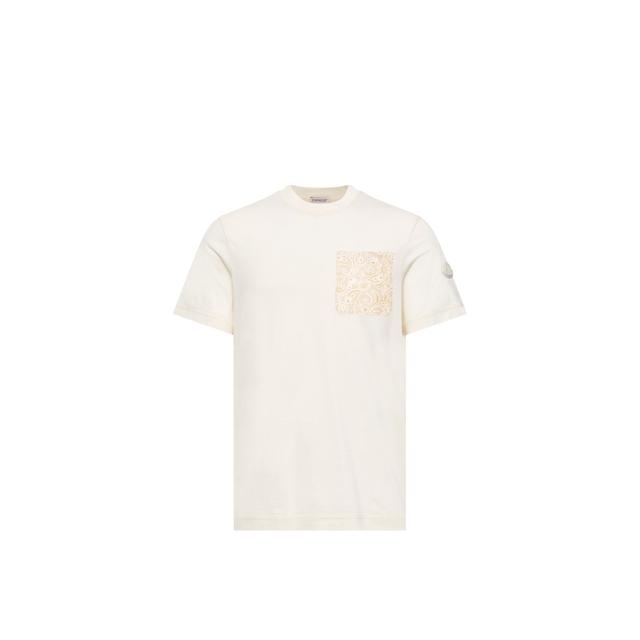 Paisley Print Cotton T-shirt Paisley Print Cotton T-shirt