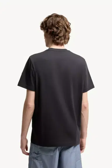 Moncler Striped Logo Cotton Jersey T-shirt | Thumbnail 5 Moncler Striped Logo Cotton Jersey T-shirt | Thumbnail 5