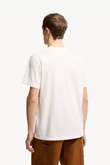 Moncler Embroidered Tricolor Logo Cotton T-shirt | Thumbnail 5 Moncler Embroidered Tricolor Logo Cotton T-shirt | Thumbnail 5