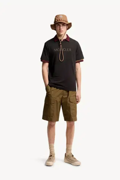 Moncler Logo Print Cotton T-shirt | Thumbnail 2 Moncler Logo Print Cotton T-shirt | Thumbnail 2