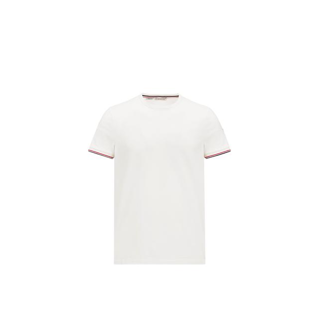 Tricolor-trimmed Cotton T-shirt Tricolor-trimmed Cotton T-shirt