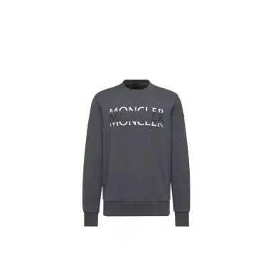 Moncler Logo Cotton Jersey Long Sleeve T-shirt | Thumbnail 1 Moncler Logo Cotton Jersey Long Sleeve T-shirt | Thumbnail 1