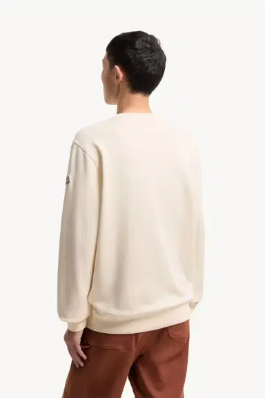 Moncler Cotton Blend Logo Sweatshirt | Thumbnail 6 Moncler Cotton Blend Logo Sweatshirt | Thumbnail 6