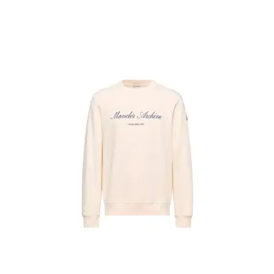 Moncler Cotton Blend Logo Sweatshirt | Thumbnail 1 Moncler Cotton Blend Logo Sweatshirt | Thumbnail 1