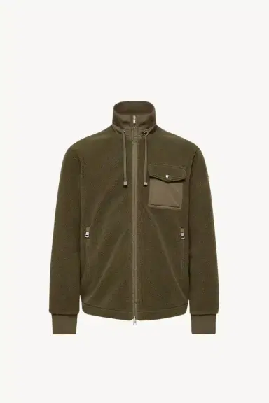Moncler Padded Teddy Zip-up Sweatshirt | Thumbnail 2 Moncler Padded Teddy Zip-up Sweatshirt | Thumbnail 2