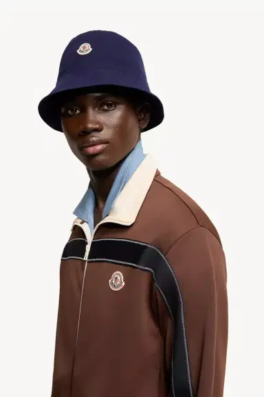 Moncler Topstitched Turtleneck Zip-up Sweatshirt | Thumbnail 4 Moncler Topstitched Turtleneck Zip-up Sweatshirt | Thumbnail 4