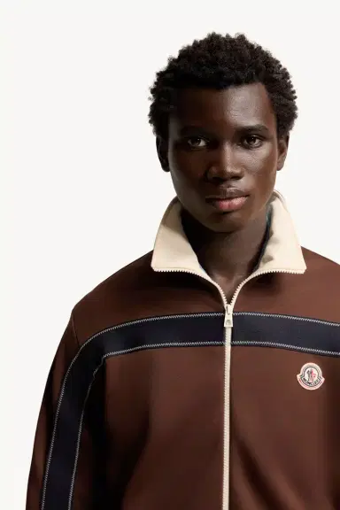 Moncler Topstitched Turtleneck Zip-up Sweatshirt | Thumbnail 7 Moncler Topstitched Turtleneck Zip-up Sweatshirt | Thumbnail 7