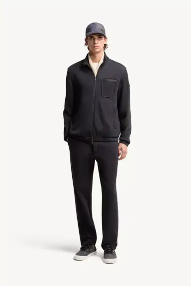 Moncler Cotton Blend Zip-up Sweatshirt | Thumbnail 3 Moncler Cotton Blend Zip-up Sweatshirt | Thumbnail 3