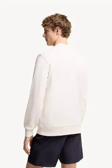 Moncler Logo Patch Cotton Sweatshirt | Thumbnail 5 Moncler Logo Patch Cotton Sweatshirt | Thumbnail 5