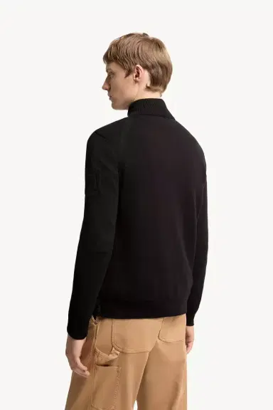 Moncler Padded Zip-up Cotton Cardigan | Thumbnail 6 Moncler Padded Zip-up Cotton Cardigan | Thumbnail 6