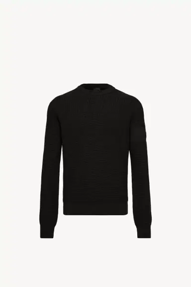 Moncler Logo Wool Sweater | Thumbnail 2 Moncler Logo Wool Sweater | Thumbnail 2