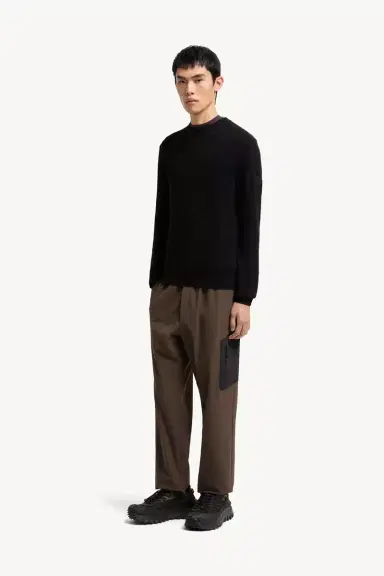 Moncler Logo Wool Sweater | Thumbnail 3 Moncler Logo Wool Sweater | Thumbnail 3