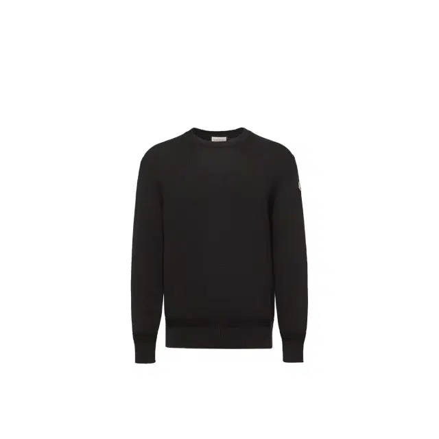 Logo Patch Cotton Sweater Logo Patch Cotton Sweater