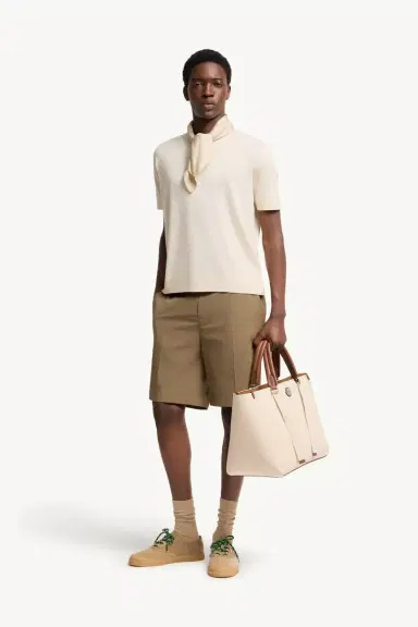 Moncler Silk & Cotton T-shirt | Thumbnail 2 Moncler Silk & Cotton T-shirt | Thumbnail 2