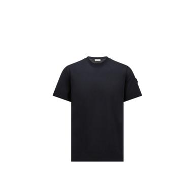 Moncler Silk & Cotton T-shirt | Thumbnail 1 Moncler Silk & Cotton T-shirt | Thumbnail 1