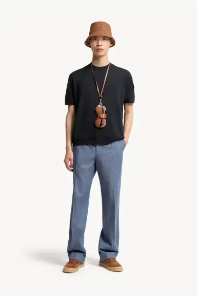 Moncler Silk & Cotton T-shirt | Thumbnail 2 Moncler Silk & Cotton T-shirt | Thumbnail 2