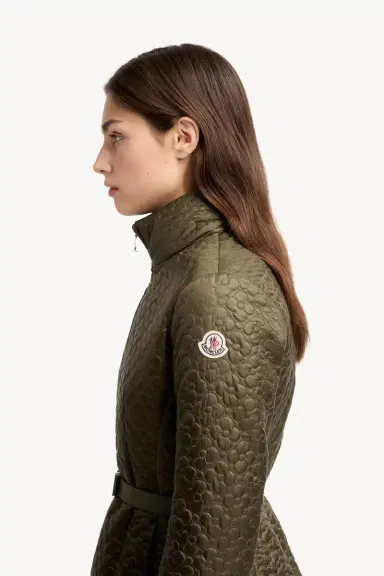 Moncler Geranium Floral-quilted Short Down Jacket | Thumbnail 4 Moncler Geranium Floral-quilted Short Down Jacket | Thumbnail 4
