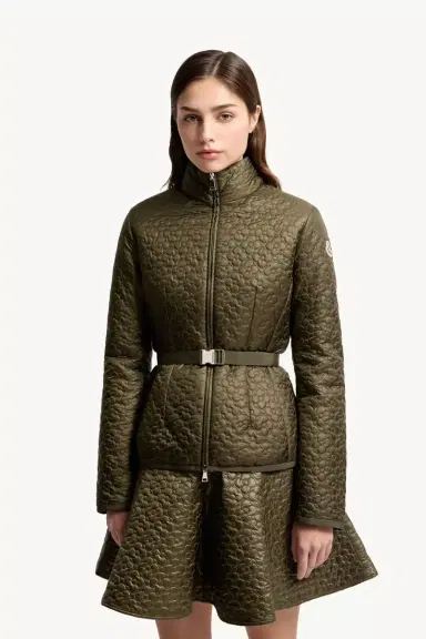 Moncler Geranium Floral-quilted Short Down Jacket | Thumbnail 5 Moncler Geranium Floral-quilted Short Down Jacket | Thumbnail 5