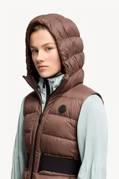 Moncler Melia Hooded Down Vest | Thumbnail 4 Moncler Melia Hooded Down Vest | Thumbnail 4