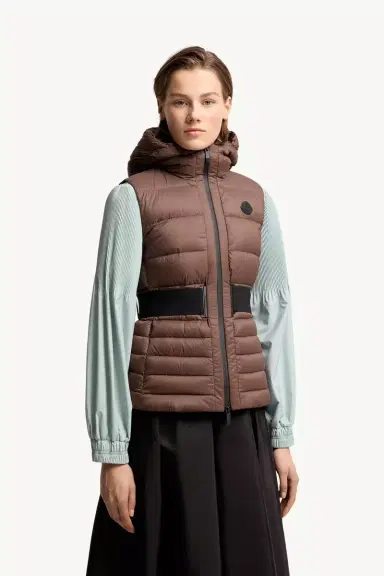 Moncler Melia Hooded Down Vest | Thumbnail 5 Moncler Melia Hooded Down Vest | Thumbnail 5