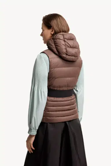 Moncler Melia Hooded Down Vest | Thumbnail 6 Moncler Melia Hooded Down Vest | Thumbnail 6