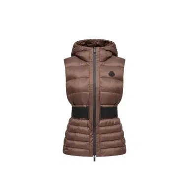 Moncler Melia Hooded Down Vest | Thumbnail 1 Moncler Melia Hooded Down Vest | Thumbnail 1
