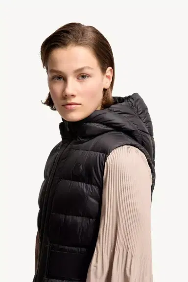 Moncler Melia Hooded Down Vest | Thumbnail 4 Moncler Melia Hooded Down Vest | Thumbnail 4